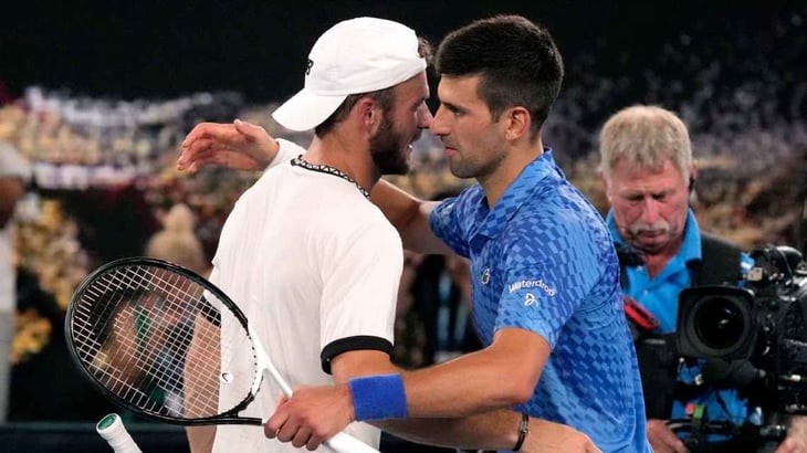 Djokovic aplastó a Paul y jugará su décima final en el Australian Open