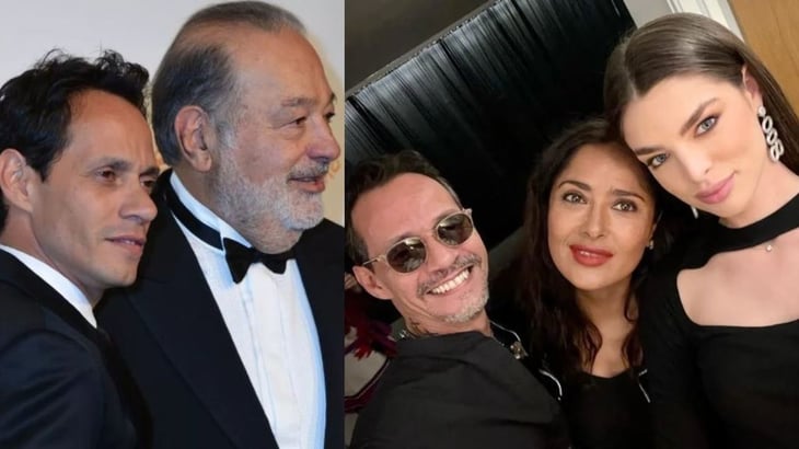 Carlos Slim protagonista en la boda de Marc y Nadia