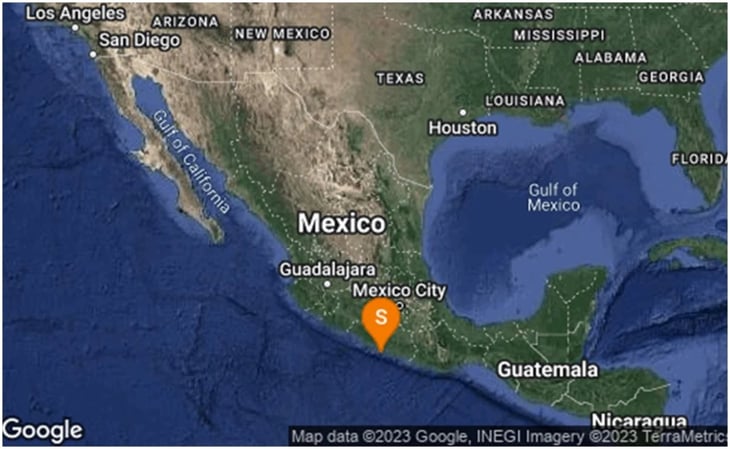 Reportan sismo de magnitud 4.6 con epicentro en Coyuca de Benítez, Guerrero