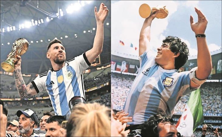 Lionel Messi y su sueño imposible: Que Maradona le entregara en sus manos la Copa del Mundo