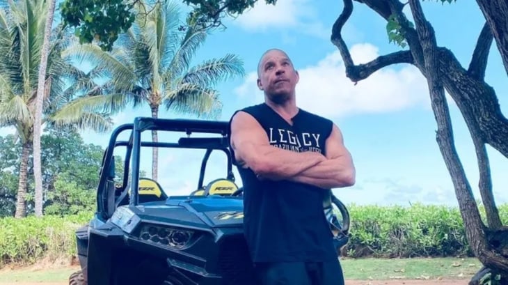 Vin Diesel comparte fotografía junto a Jason Momoa en el set de “Fast X”