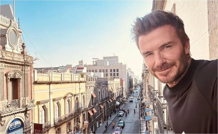 David Beckham presume su visita a México y la redes explotan