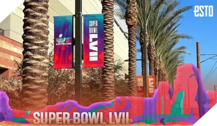 El Super Bowl LVII ya se respira en Arizona: el clima, la gente, ¡todo es perfecto!
