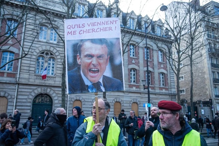 500 mil franceses protestan en París por pensiones