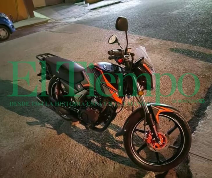 Ladrones roban motocicleta en la colonia Del Río de Monclova