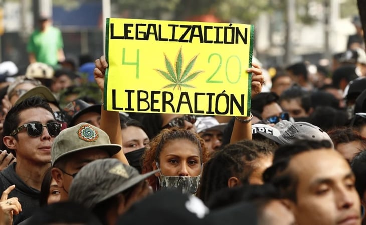 Gobierno capitalino debe atender plantón de cannabis afuera del Senado, insiste Monreal