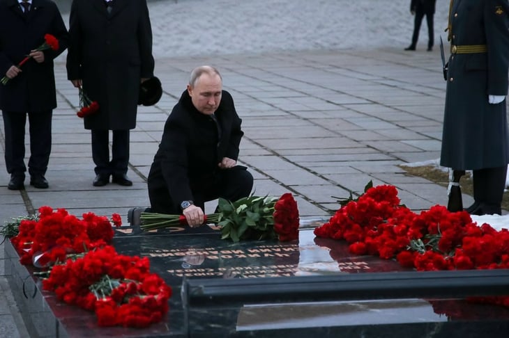 En aniversario de la II Guerra Mundial, Putin dice ganará a Ucrania