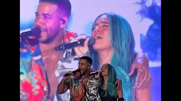 'X si volvemos', Karol G y Romeo Santos encienden las redes con video
