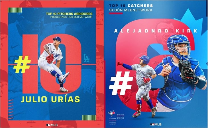MLB destaca a mexicanos Julio Urías y Alejandro Kirk, entre lo mejor para 2023