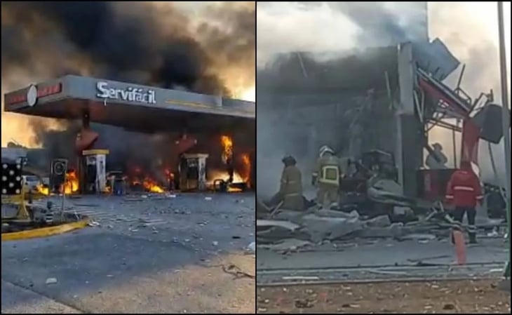 Explosión de pipa en gasolinera de Tlahuelilpan con saldo preeliminar de 2 muertos y 10 heridos