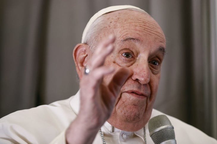 Quien elige la guerra 'traiciona a Dios': papa Francisco
