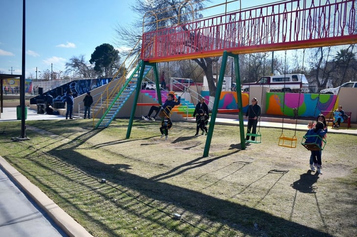 Alcaldesa entrega 'Parque Juárez' rehabilitado en la Buenavista Norte 
