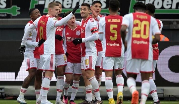 Con Edson Álvarez titular, el Ajax goleó al Cambuur; Jorge Sánchez se quedó en la banca
