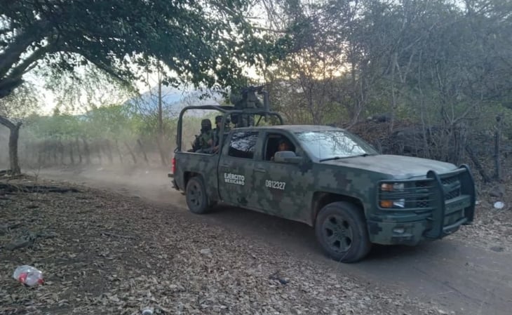 Enfrentamiento entre militares y criminales deja un delincuente abatido en Tuzantla, Michoacán 