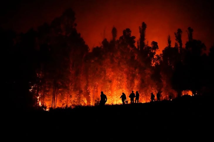 Chile suman 24 muertes por incendios forestales