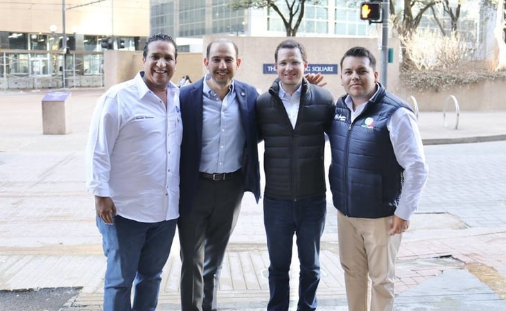 Ricardo Anaya reaparece en evento público del PAN en Texas junto a Marko Cortés