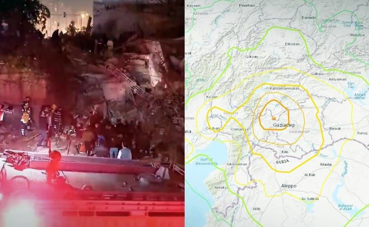 Reportan potente terremoto de 7.8 grados en Turquía