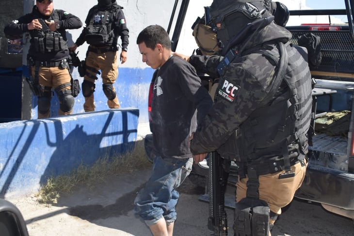 Policía Civil Coahuila detiene a pandilleros tras encontrarles “Cristal”