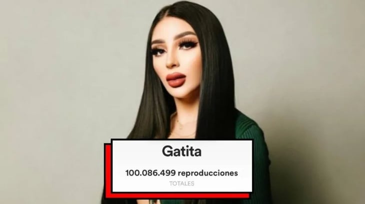 'Gatita' de Bellakath, supera más de 100 millones de reproducciones en Spotify