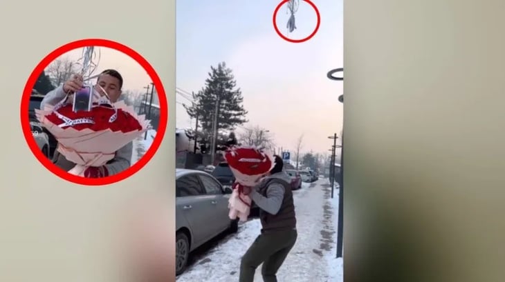 Hombre pierde un iPhone 14 por amarrarlo a globos de helio