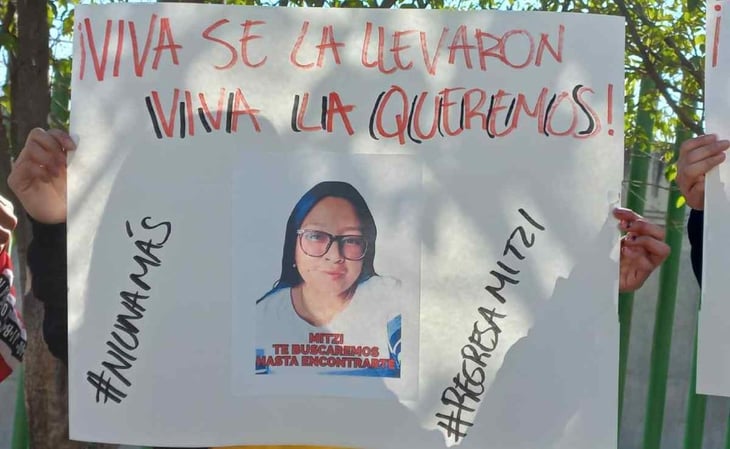 Familiares de Mitzi Xenia, joven desaparecida tras subir a un transporte público, exigen avances en indagatoria