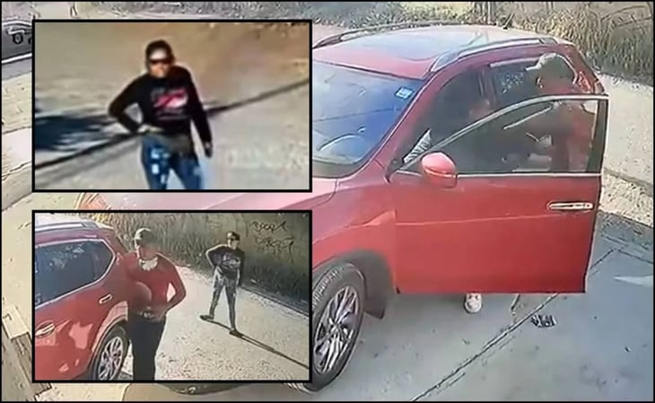 VIDEO: Con pistola en mano roban camioneta a un padre con su niño en Jiutepec, Morelos