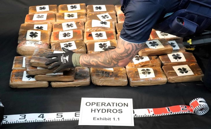 Policía de Nueva Zelanda incauta cocaína suficiente para abastecer al país por '30 años'
