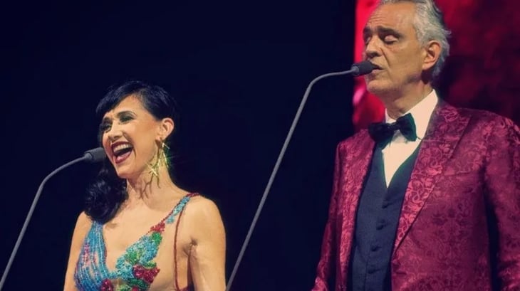 Susana Zabaleta se une a Andrea Bocelli durante su gira en México 