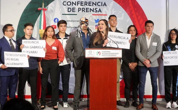 Diputados del PRI piden renuncia y comparecencia de Ana Gabriela Guevara