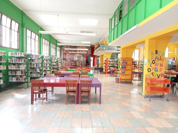 Biblioteca de la Alameda en Saltillo se queda sin energía eléctrica