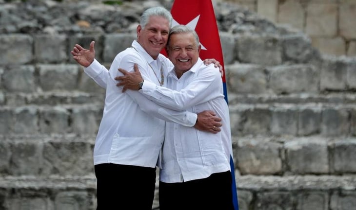 'México y Cuba mantienen relaciones de hermandad política desde siempre': AMLO