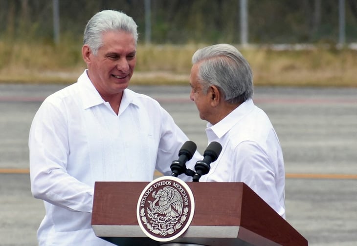 México y Cuba marchan juntos, afirma presidente Díaz-Canel