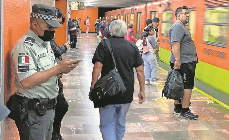 A un mes con la Guardia, Metro sigue con fallas