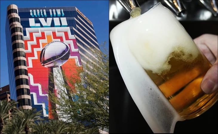 ¿Cuánto cuesta una cerveza en el Super Bowl LVII?