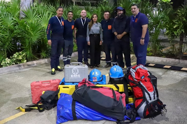 Equipo de rescatistas de Quintana Roo encuentra personas con vida en Turquía; gobernadora comparte video
