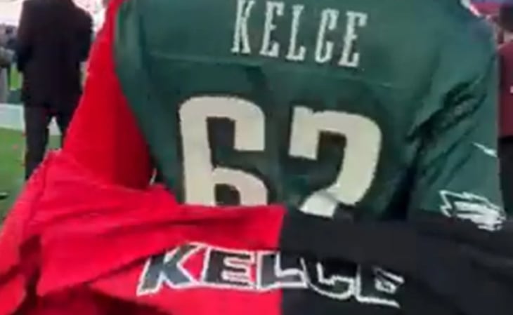 Super Bowl: Así arribó la madre de los hermanos Kelce al State Farm Stadium