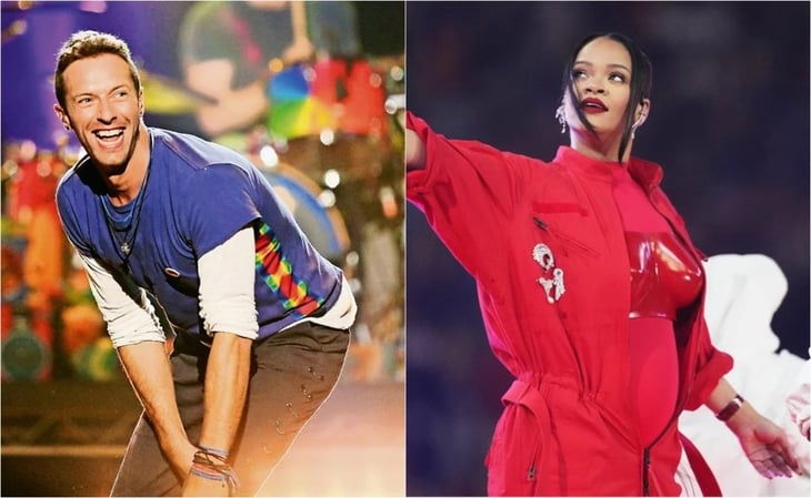 Chris Martin afirma que Rihanna es la mejor cantante del mundo