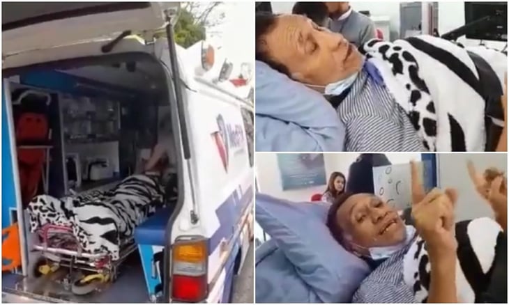 Indigna en Colombia caso de un paciente con cáncer terminal que tuvo que ir a reclamar su pensión en ambulancia