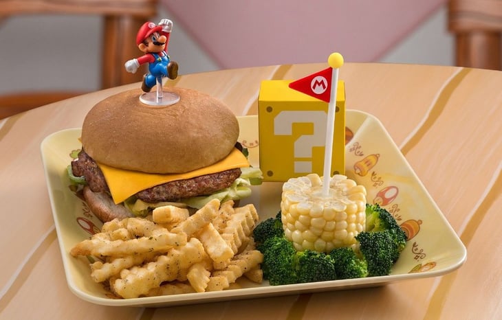 Así será la comida temática de Super Nintendo World en Universal Studios Hollywood