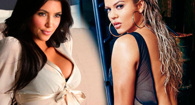 Khloé y Kim Kardashian se lucen como diosas con diminutos tops