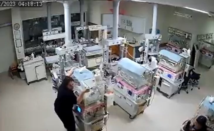 Enfermeras arriesgan sus vidas para proteger a recién nacidos durante terremoto en Turquía