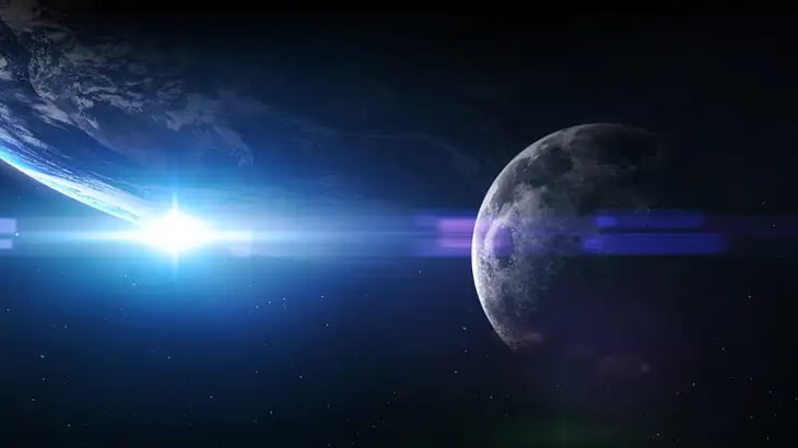 Científicos proponen oscurecer el Sol con toneladas de polvo lunar 