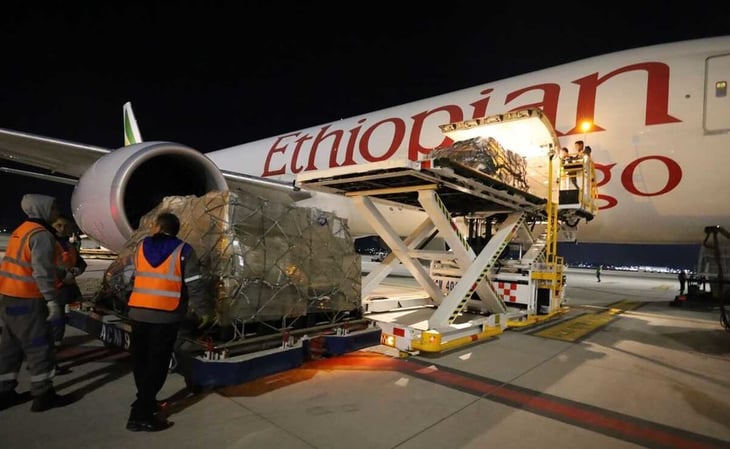Terremoto en Turquía: Sale del AIFA avión con 100 toneladas de ayuda humanitaria