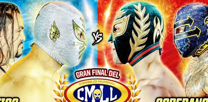 CMLL: Místico y Averno vs Soberano Jr y Templario sacarán chispas en la Final del Torneo de Parejas