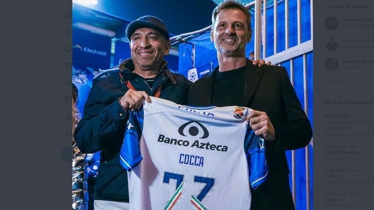 Diego Cocca asiste al Cuauhtémoc para el Puebla vs Cruz Azul