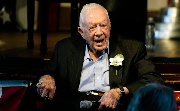 Expresidente Jimmy Carter está en cuidados paliativos domiciliarios, reportan en EU