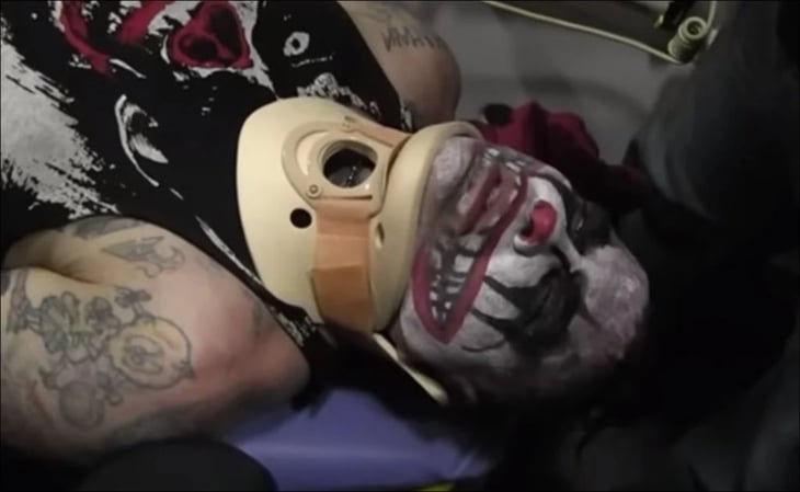 El luchador Pagano está hospitalizado tras ser castigado con un martinete: 'Siento la cintura en otro lado'