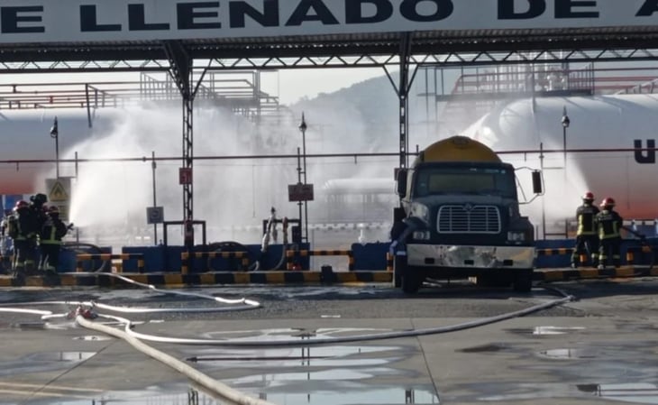 Registran fuga de gas en Pipa de San Juan Ixhuatepec; no se reportan lesionados