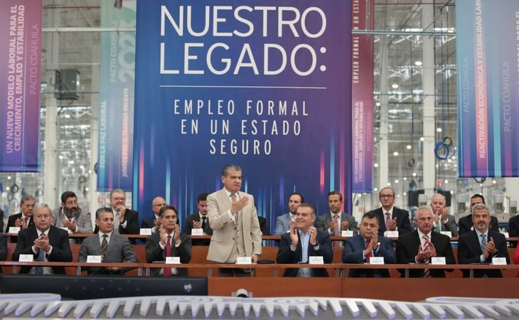 MARS: Pacto Coahuila es el legado del empleo formal 