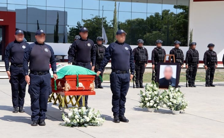 Despiden con honores fúnebres a policía de la Guardia Estatal de Tamaulipas